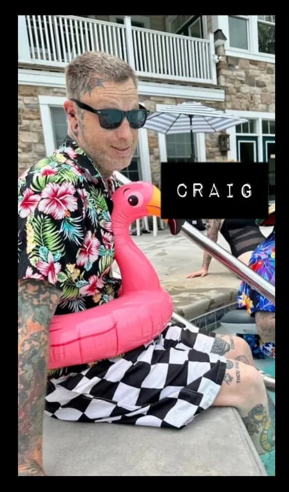 Craig, a tattoo artist at Capital Tattoo Company