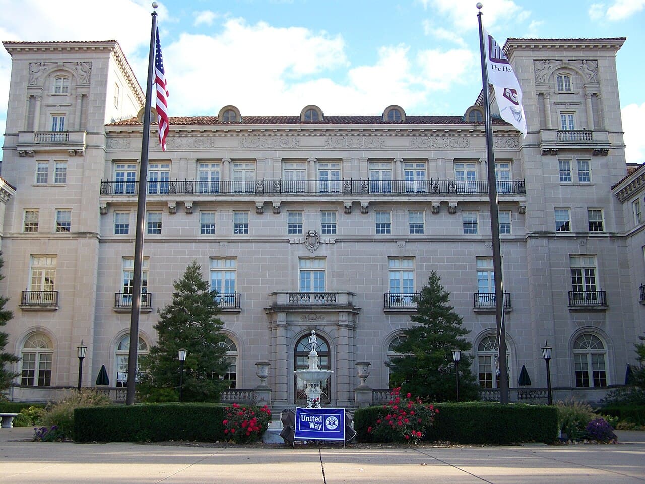 Front entrance of the historic Hershey Theatre