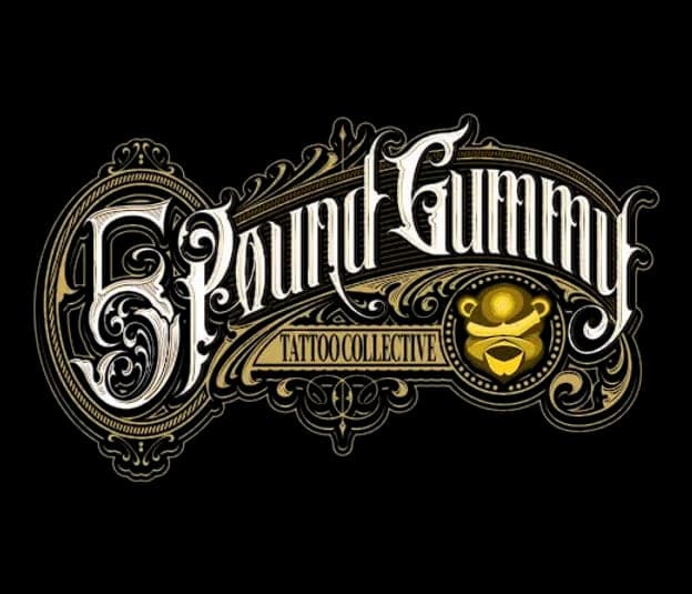 5 Pound Gummy Tattoo Collective logo