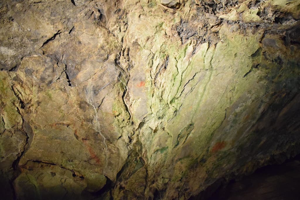 Inside Indian Echo Caverns near Hummelstown, Pennsylvania