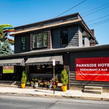 Parkside Hotel bar and grill in Hershey, PA