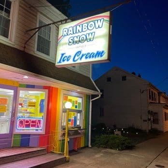 Rainbow Snow & Ice Cream in Palmyra, PA